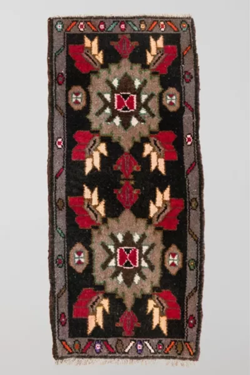 District Loom Vintage Turkish Mini Rug No. 619