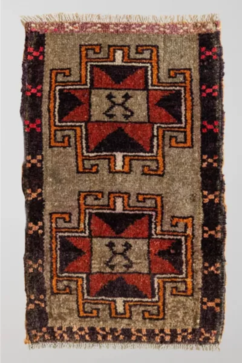District Loom Vintage Turkish Mini Rug No