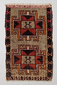 District Loom Vintage Turkish Mini Rug No