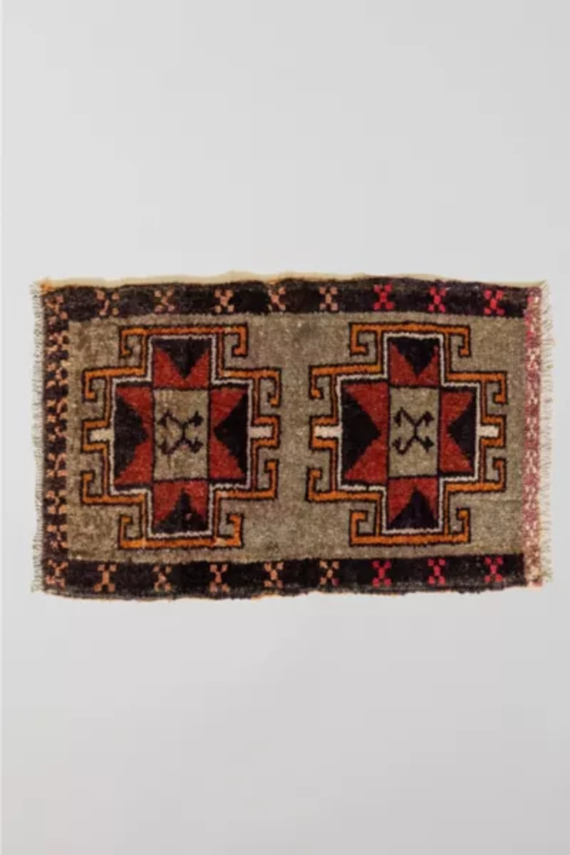 District Loom Vintage Turkish Mini Rug No