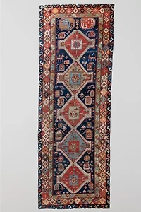 District Loom Vintage Turkish Runner Rug No. 373