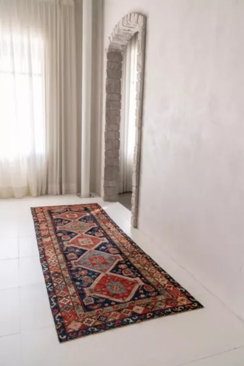 District Loom Vintage Turkish Runner Rug No. 373