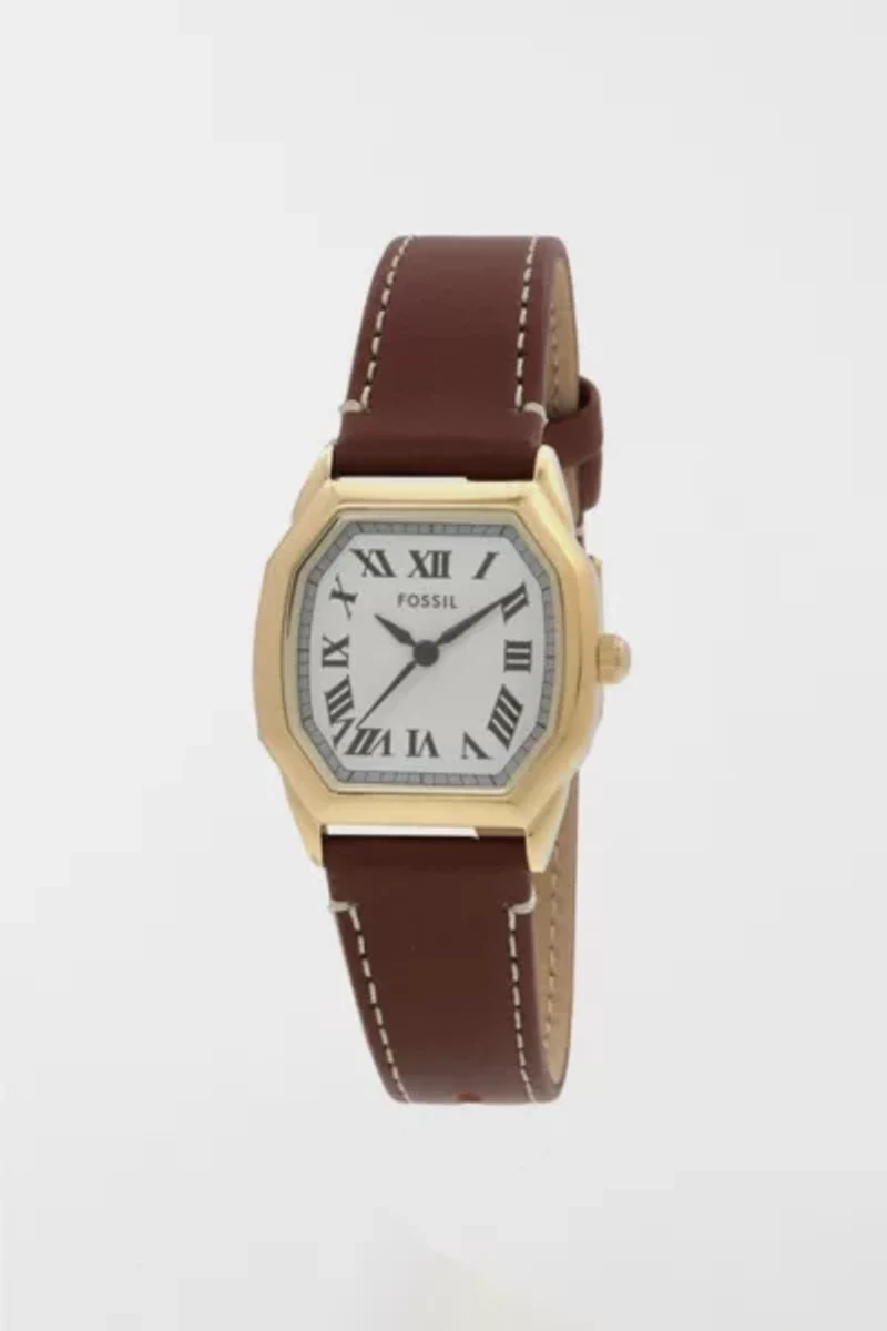 Fossil Harlow Quartz Leather Watch