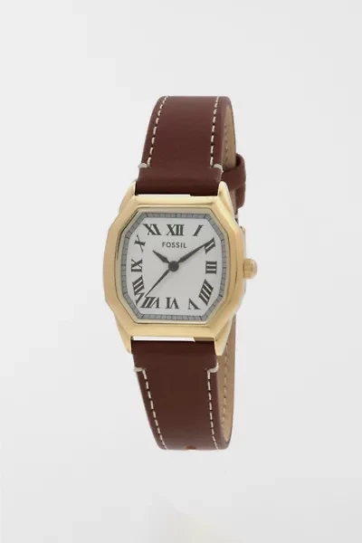 Fossil Harlow Quartz Leather Watch