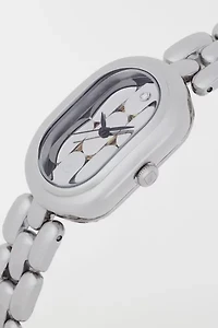 Fossil Sloan Quartz Silver Dial Watch