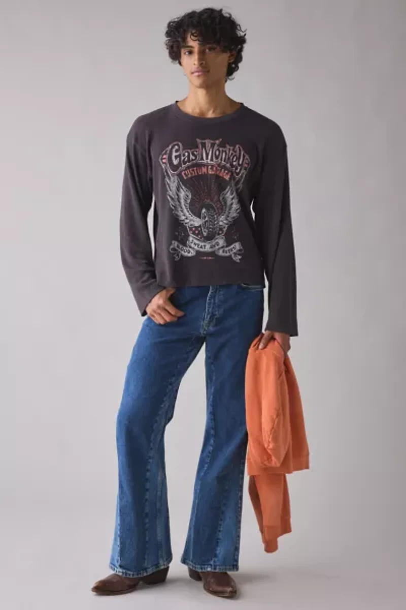 Gas Monkey Garage Graphic Thermal Long Sleeve Tee