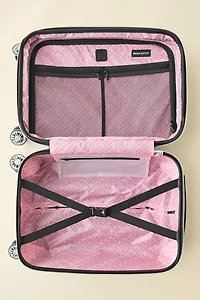 FŪL Sanrio Hello Kitty Black Hard Shell Rolling Luggage