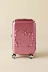 FŪL Sanrio Hello Kitty Pink Hard Shell Rolling Luggage