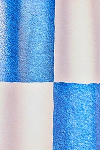 Checkered Patterned Shower Curtain