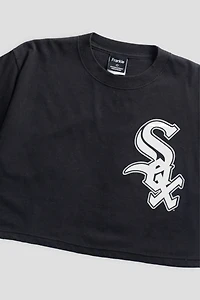Frankie Collective Chicago White Sox MLB Crop Tee 001