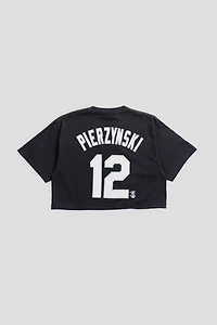 Frankie Collective Chicago White Sox MLB Crop Tee 001