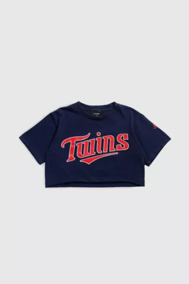 Frankie Collective Minnesota Twins MLB Crop Tee