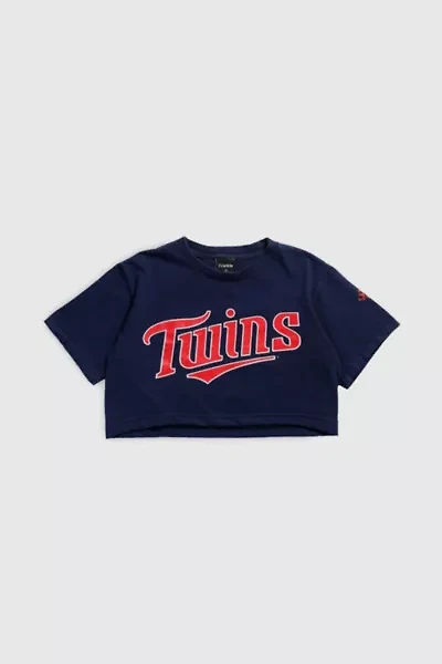Frankie Collective Minnesota Twins MLB Crop Tee