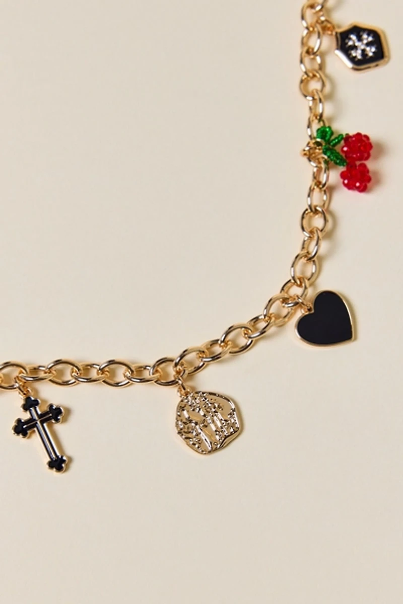 Charmed Bow Charm Bag Chain