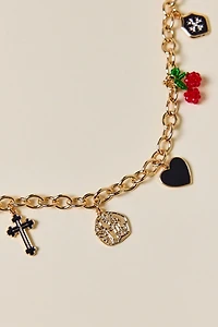 Charmed Bow Charm Bag Chain