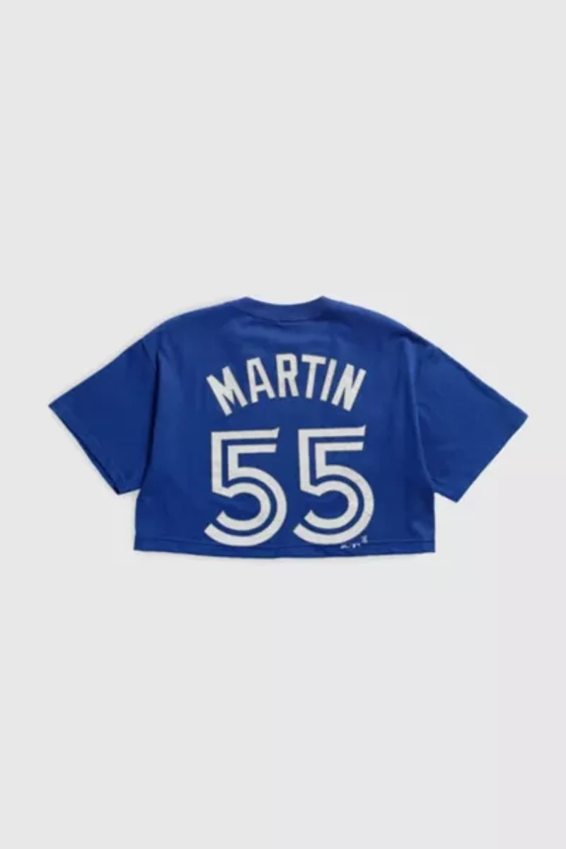 Frankie Collective Rework Crop Toronto Blue Jays MLB Tee