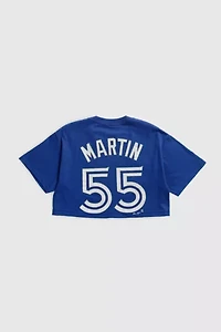Frankie Collective Rework Crop Toronto Blue Jays MLB Tee