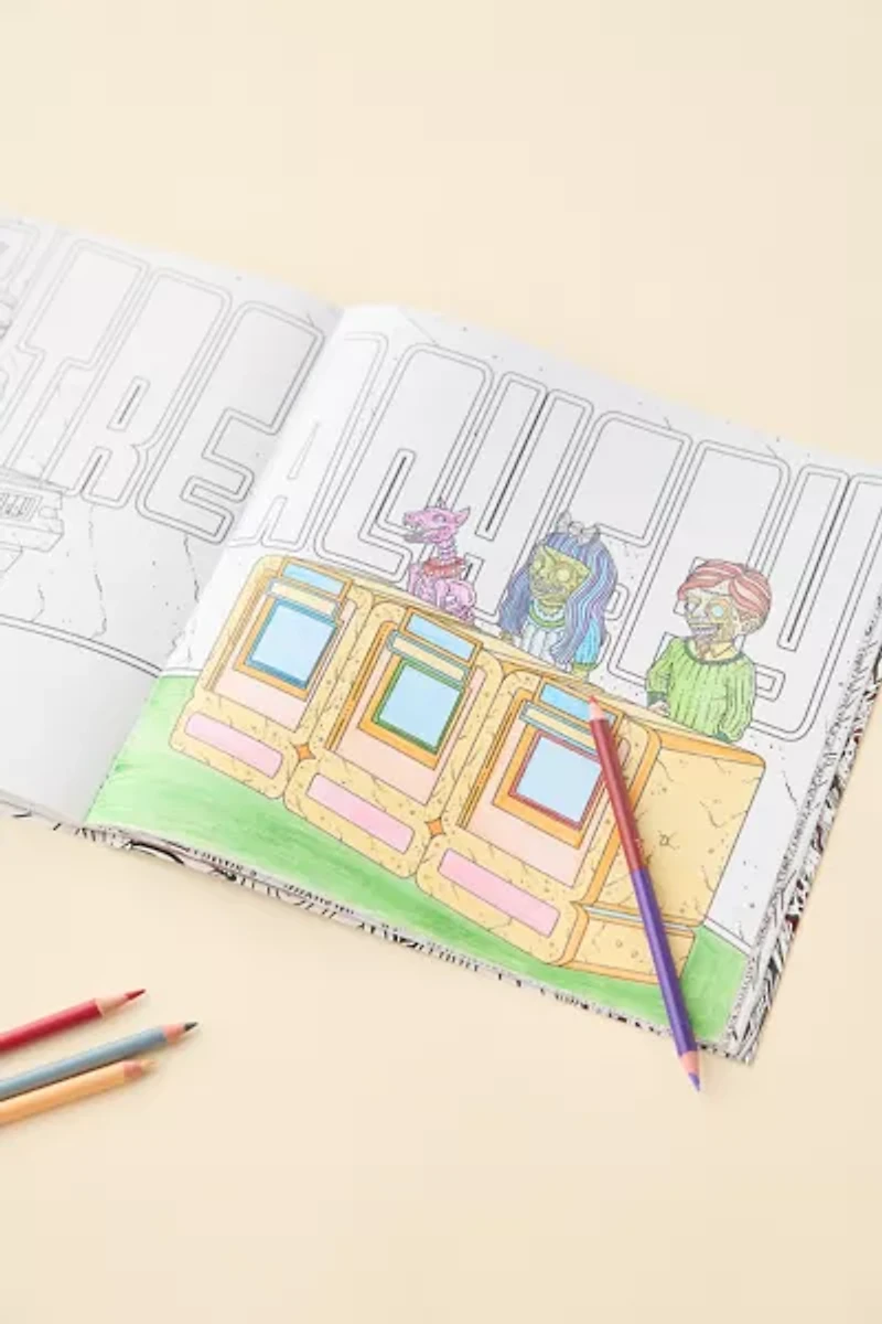 The Best Of The Beauty Of Horror: Another GOREgeous Coloring Book By Alan Robert