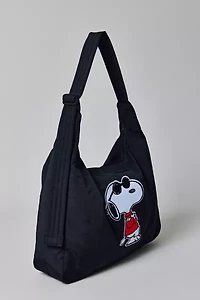 BAGGU UO Exclusive Joe Cool Embroidered Nylon Shoulder Bag