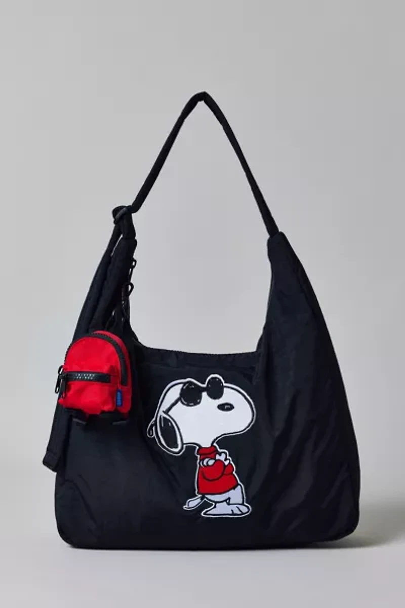 BAGGU UO Exclusive Joe Cool Embroidered Nylon Shoulder Bag
