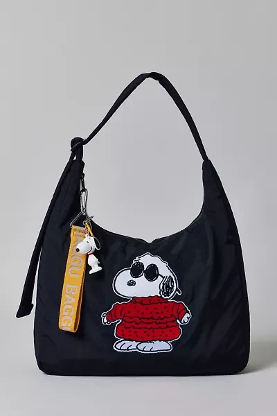 BAGGU UO Exclusive Joe Warm Embroidered Nylon Shoulder Bag