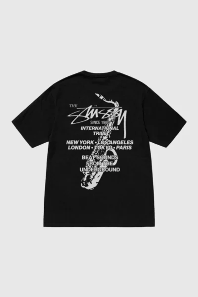 Stussy Beat Sounds Tee Pigment Dyed