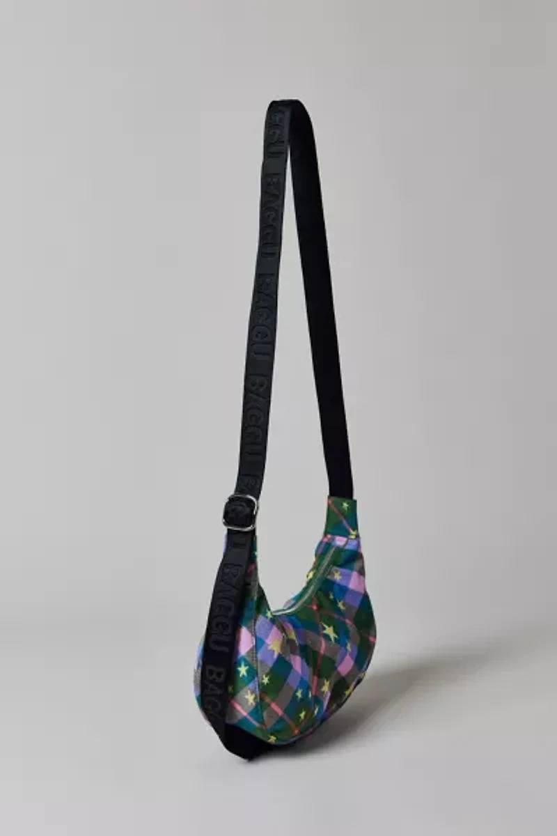 BAGGU Small Nylon Crescent Bag