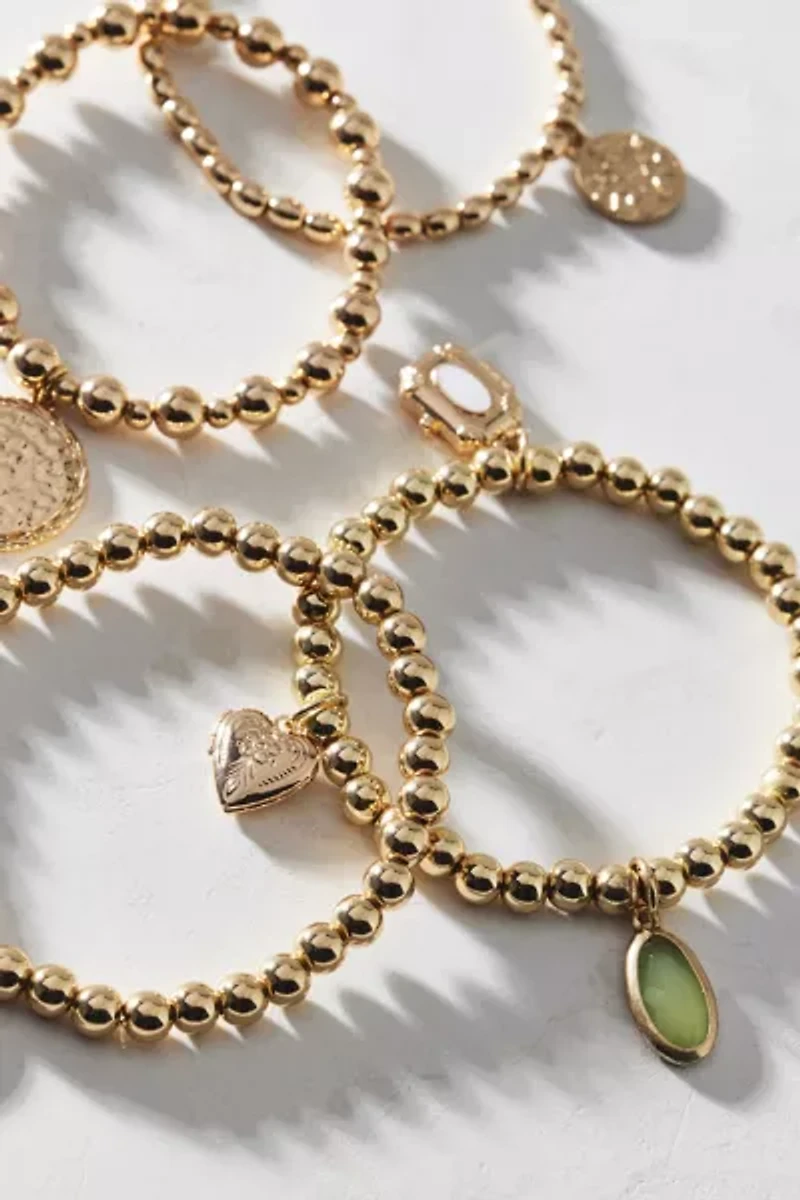 Charming Ball Bead Bracelet Set