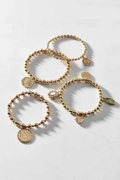 Charming Ball Bead Bracelet Set