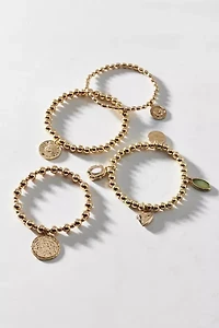 Charming Ball Bead Bracelet Set