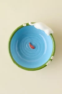 Kitty’s Fish Bowl Ceramic Cereal Bowl