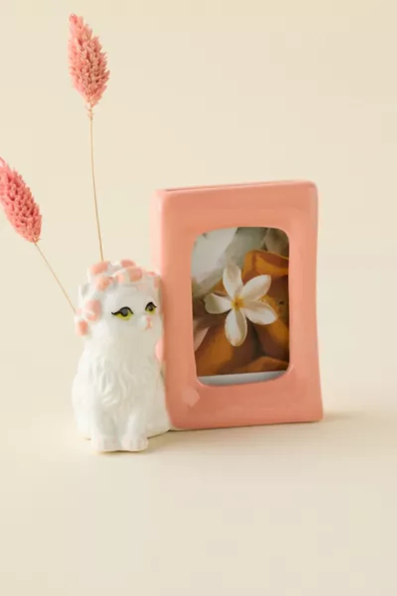 Diva Cat INSTAX MINI Ceramic Picture Frame Vase