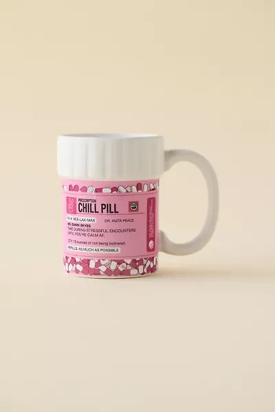 Chill Pill Bottle Ceramic Mug