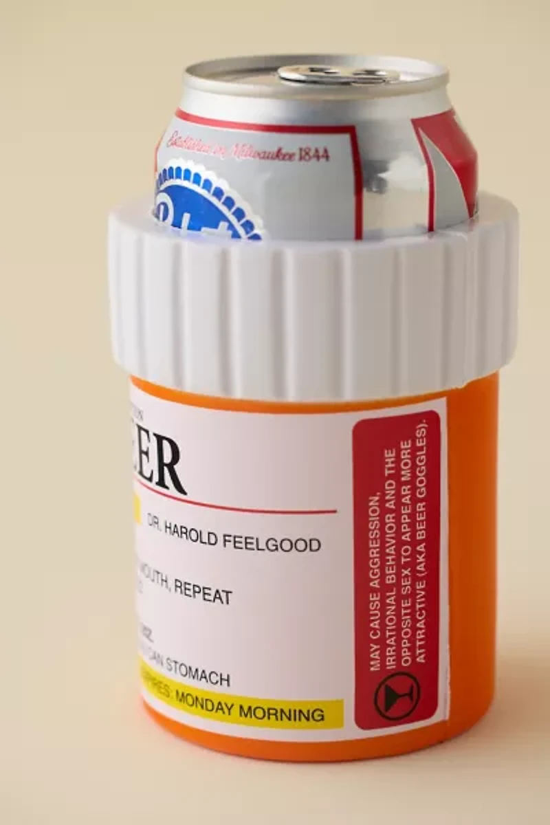 Prescription Pill Bottle Drink Holder