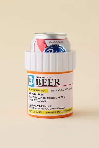 Prescription Pill Bottle Drink Holder