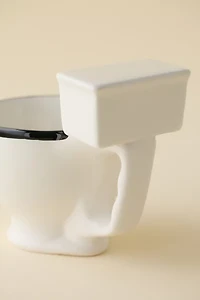 Toilet Shaped Ceramic Mug