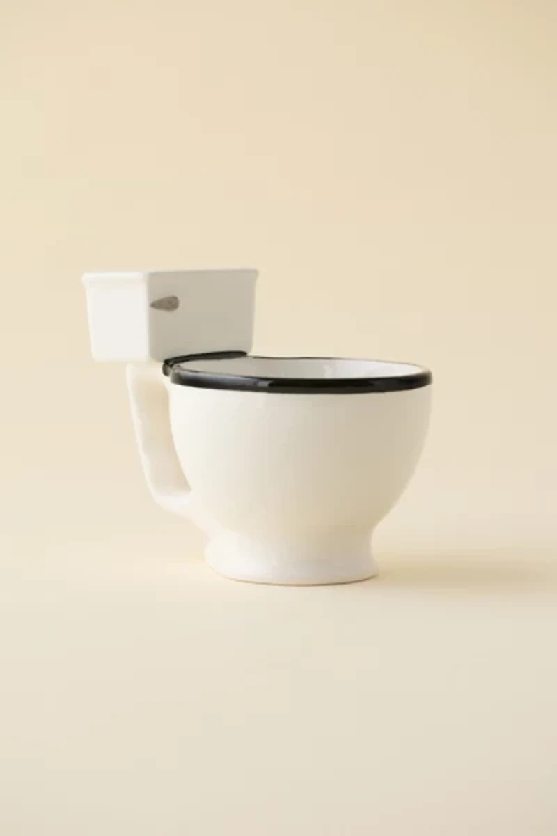 Toilet Shaped Ceramic Mug