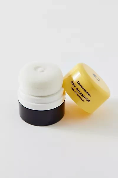Ceremonia Dry Shampoo Con Arrowroot Powder Pouf
