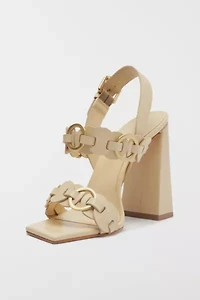 Schutz Leather Selina Heeled Sandal