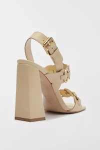Schutz Leather Selina Heeled Sandal