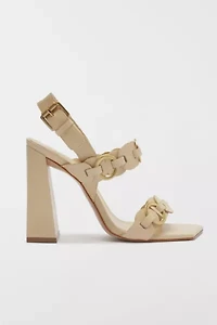 Schutz Leather Selina Heeled Sandal