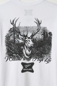 Miller High Life Buck Graphic Tee