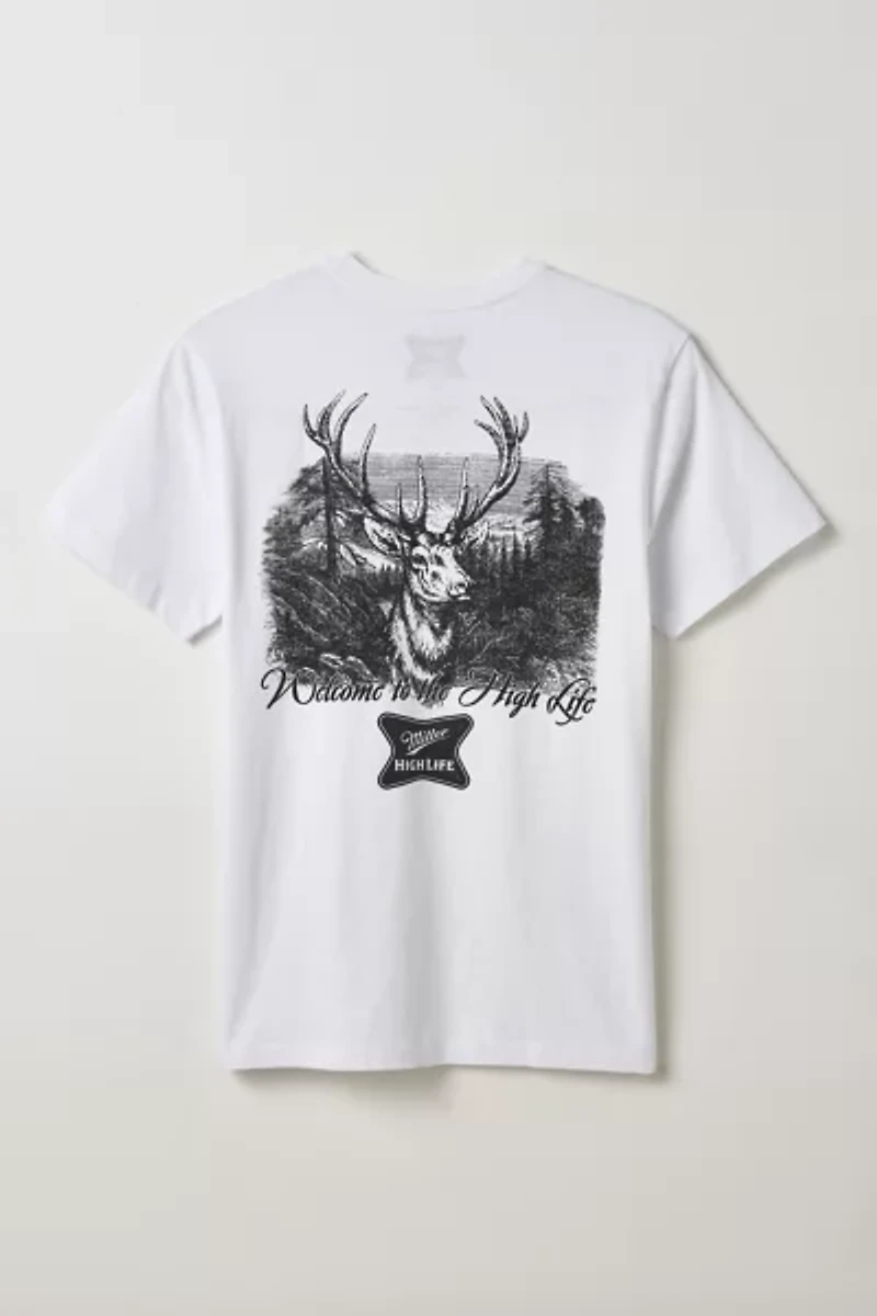 Miller High Life Buck Graphic Tee