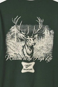 Miller High Life Buck Graphic Tee