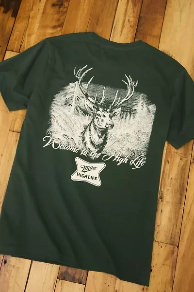 Miller High Life Buck Graphic Tee