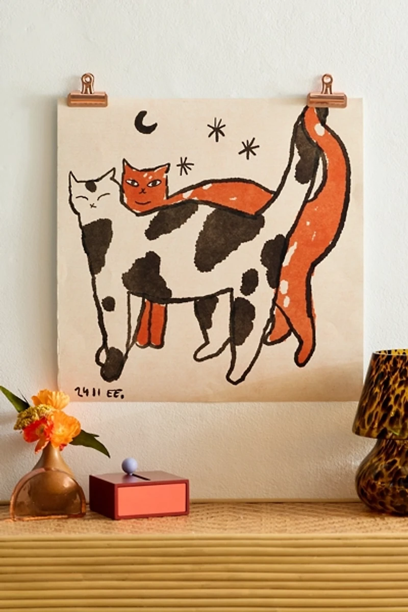 PSTR Studio Enikő Eged Soulmates Art Print