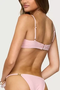 Edikted Kaya Cut Out Bralette Bikini Top