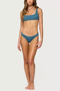Edikted Oasis Scrunch Bikini Top