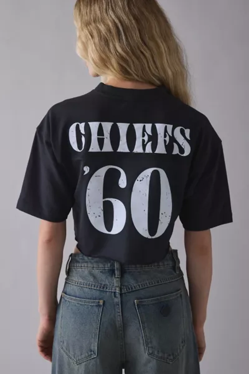 Mitchell & Ness Kansas City Chiefs Extra Cropped Jersey Tee