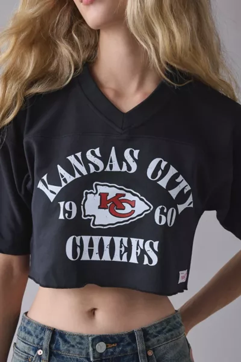 Mitchell & Ness Kansas City Chiefs Extra Cropped Jersey Tee